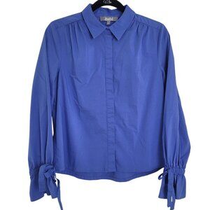 Marled by Reunited Clothing Blue Button Up Long Sleeve Dress Shirt size small